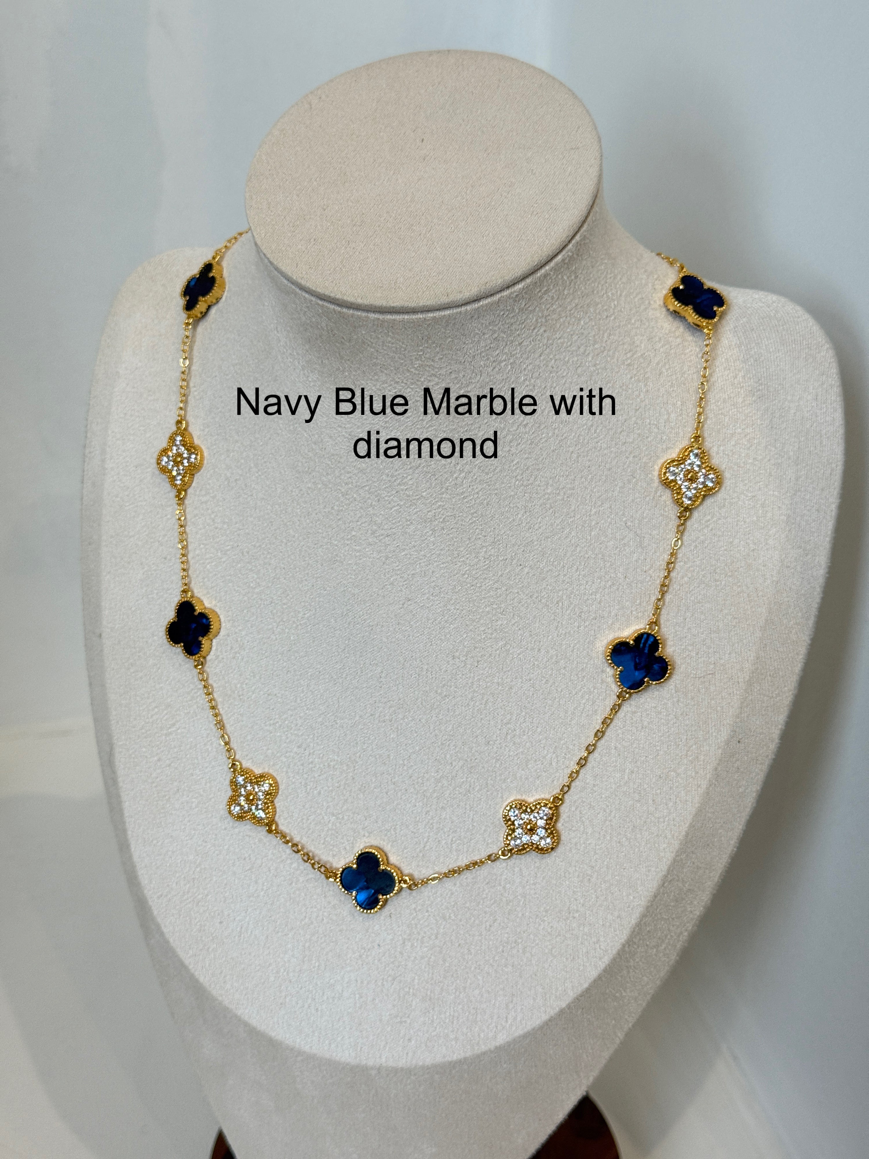 Flower Necklace – 18ct Gold Plated, Tarnish free and waterproof