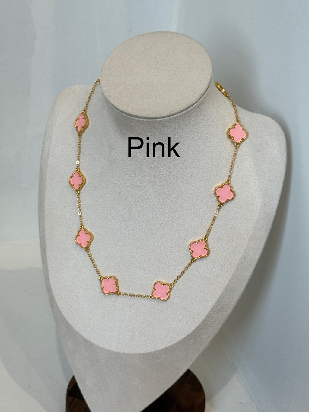 Flower Necklace – 18ct Gold Plated, Tarnish free and waterproof