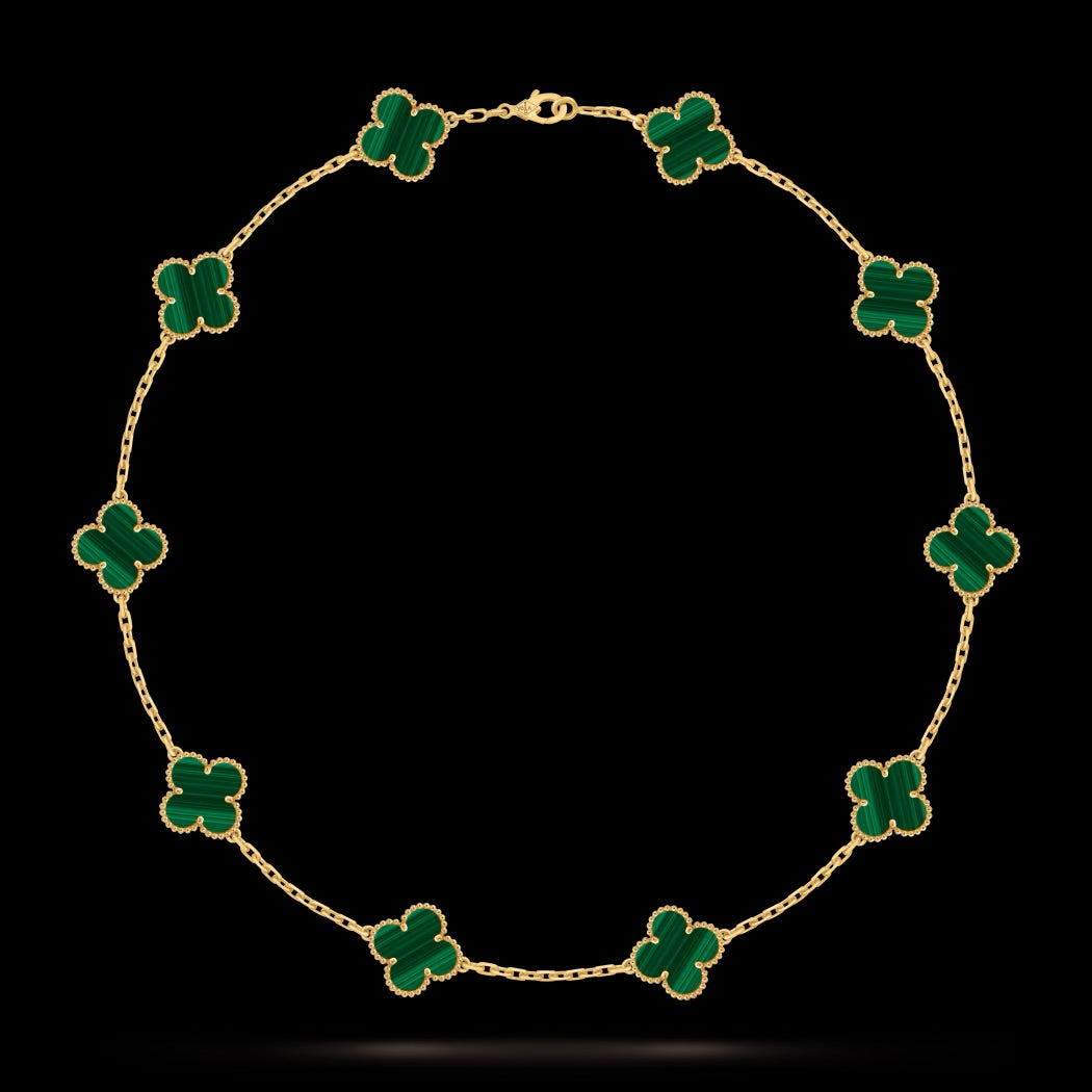 Premium Clover Necklace 10 flowers