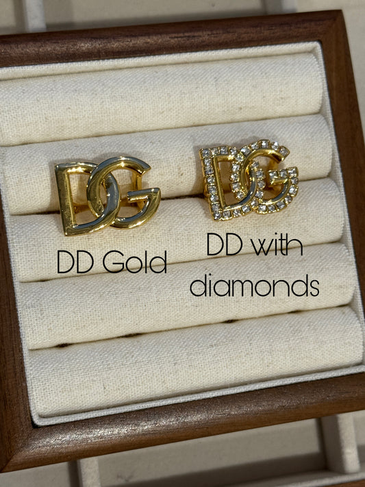 Rings and brooches- 18ct gold plated tarnish free and waterproof