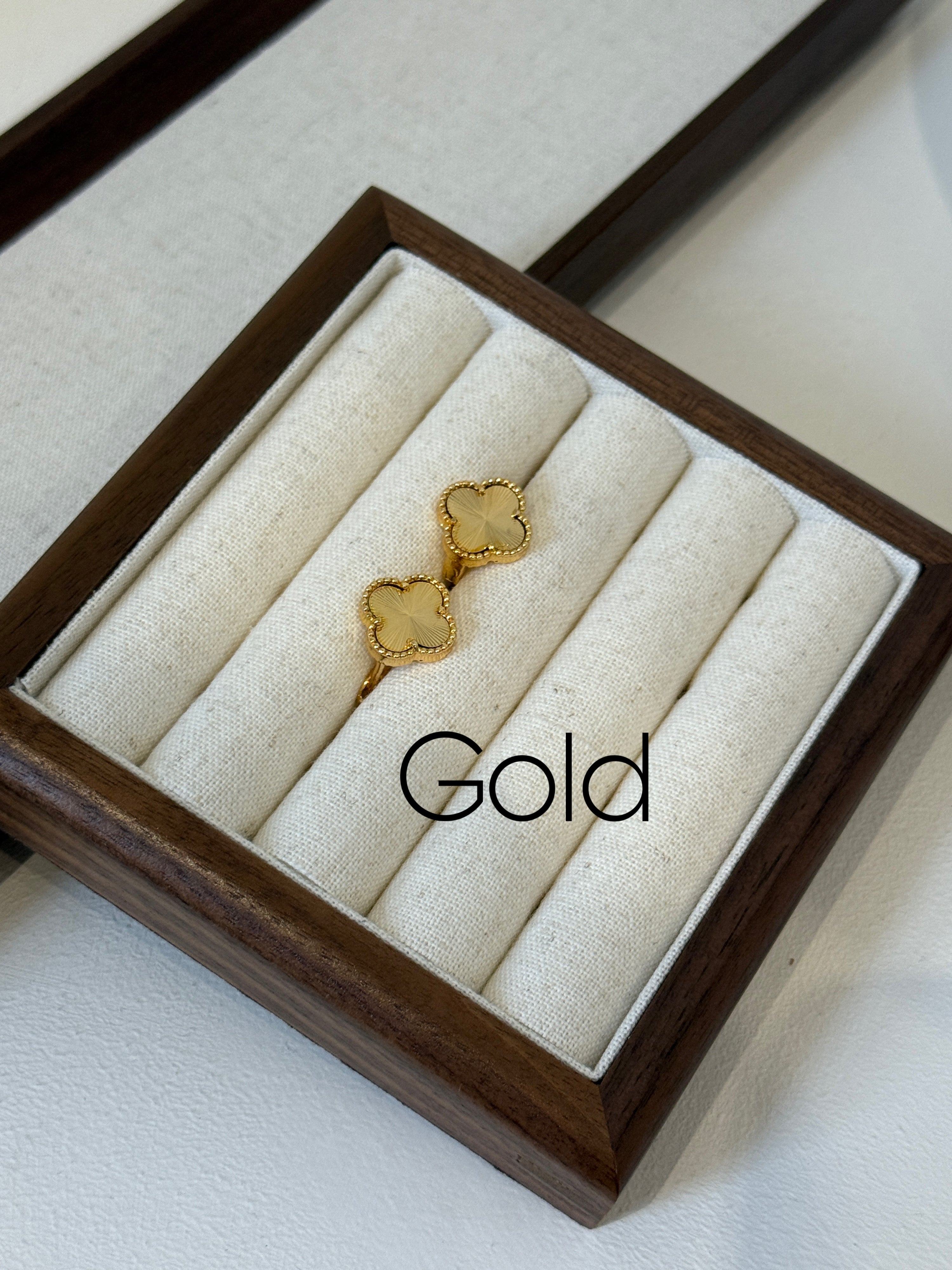 Flower Earrings – 18ct Gold Plated, Tarnish-Free & Waterproof