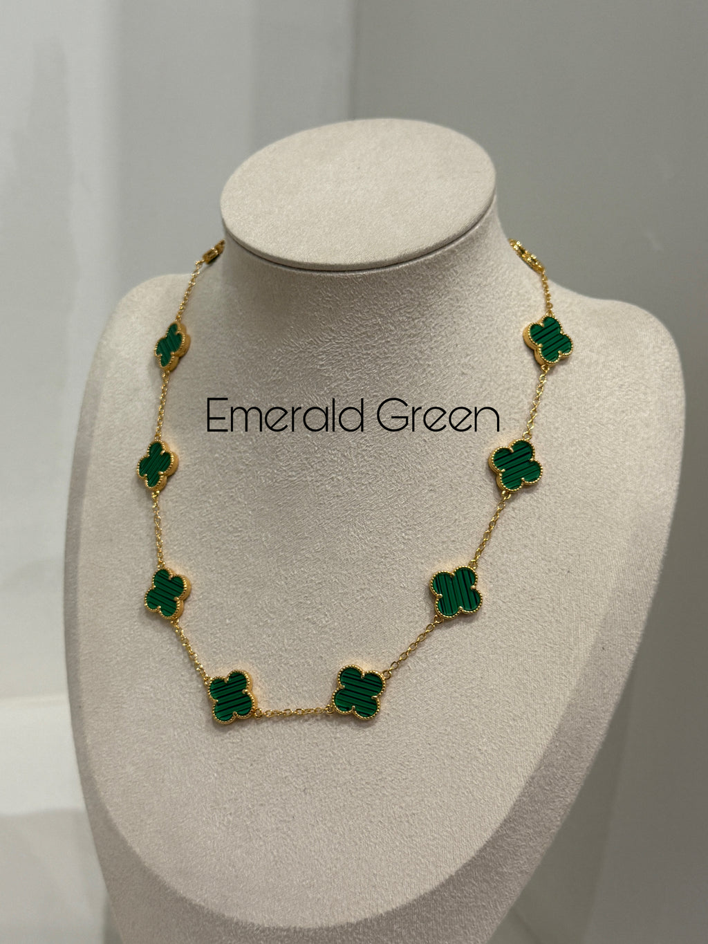 Flower Necklace – 18ct Gold Plated, Tarnish free and waterproof