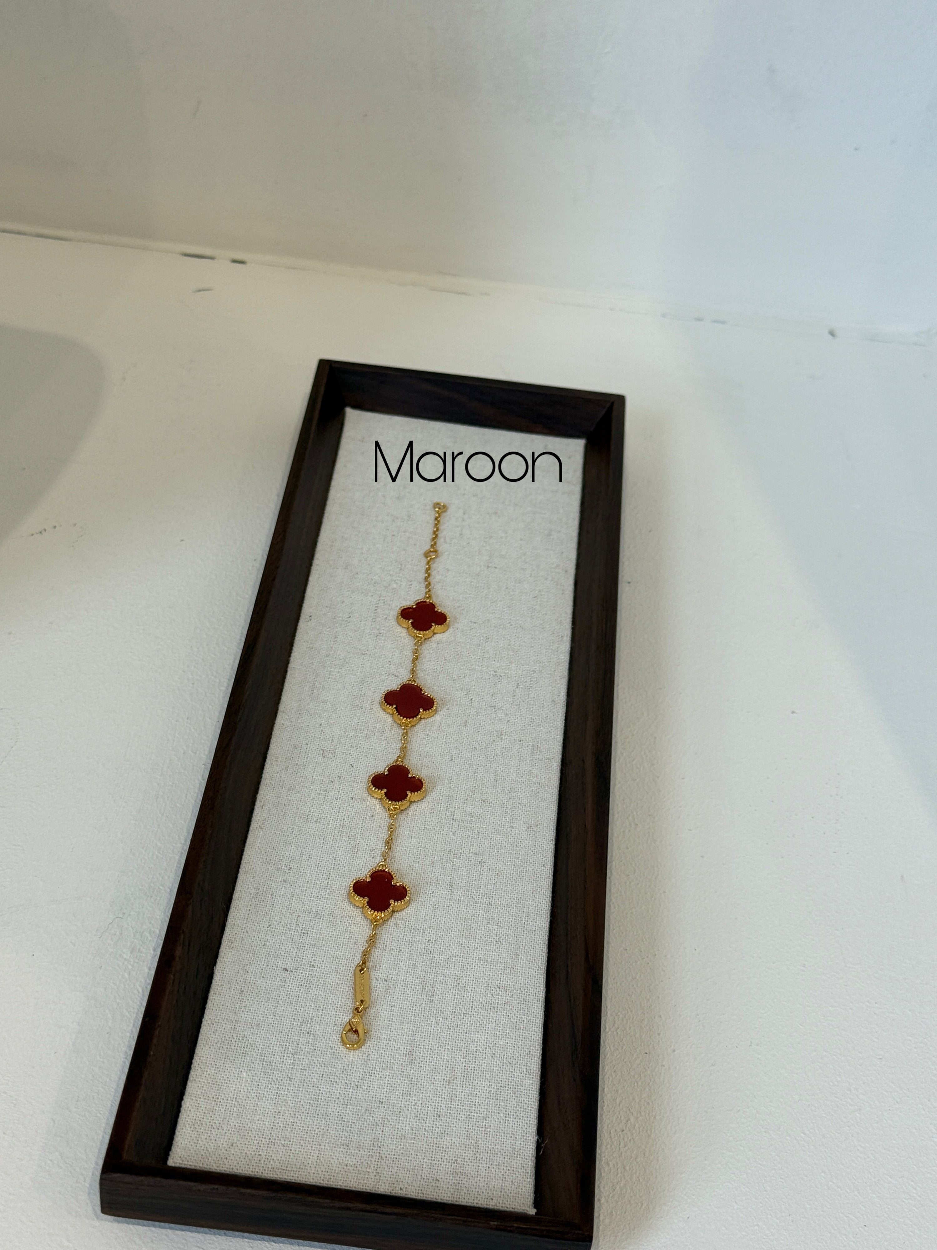 Flower Bracelet – 18ct Gold Plated, Tarnish-Free & Waterproof