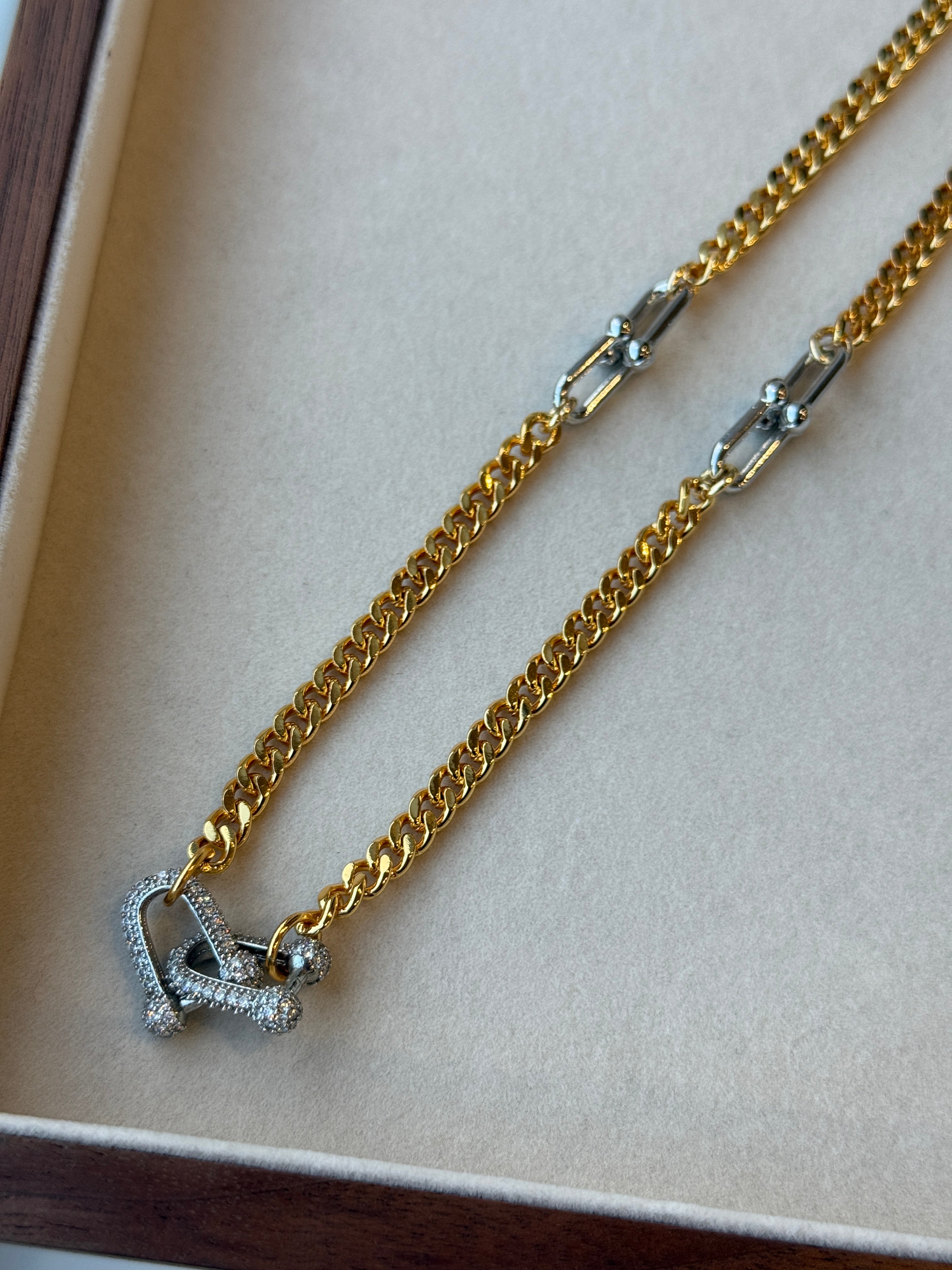 Necklace Collection, 18ct Gold plated, Tarnish Free and waterproof