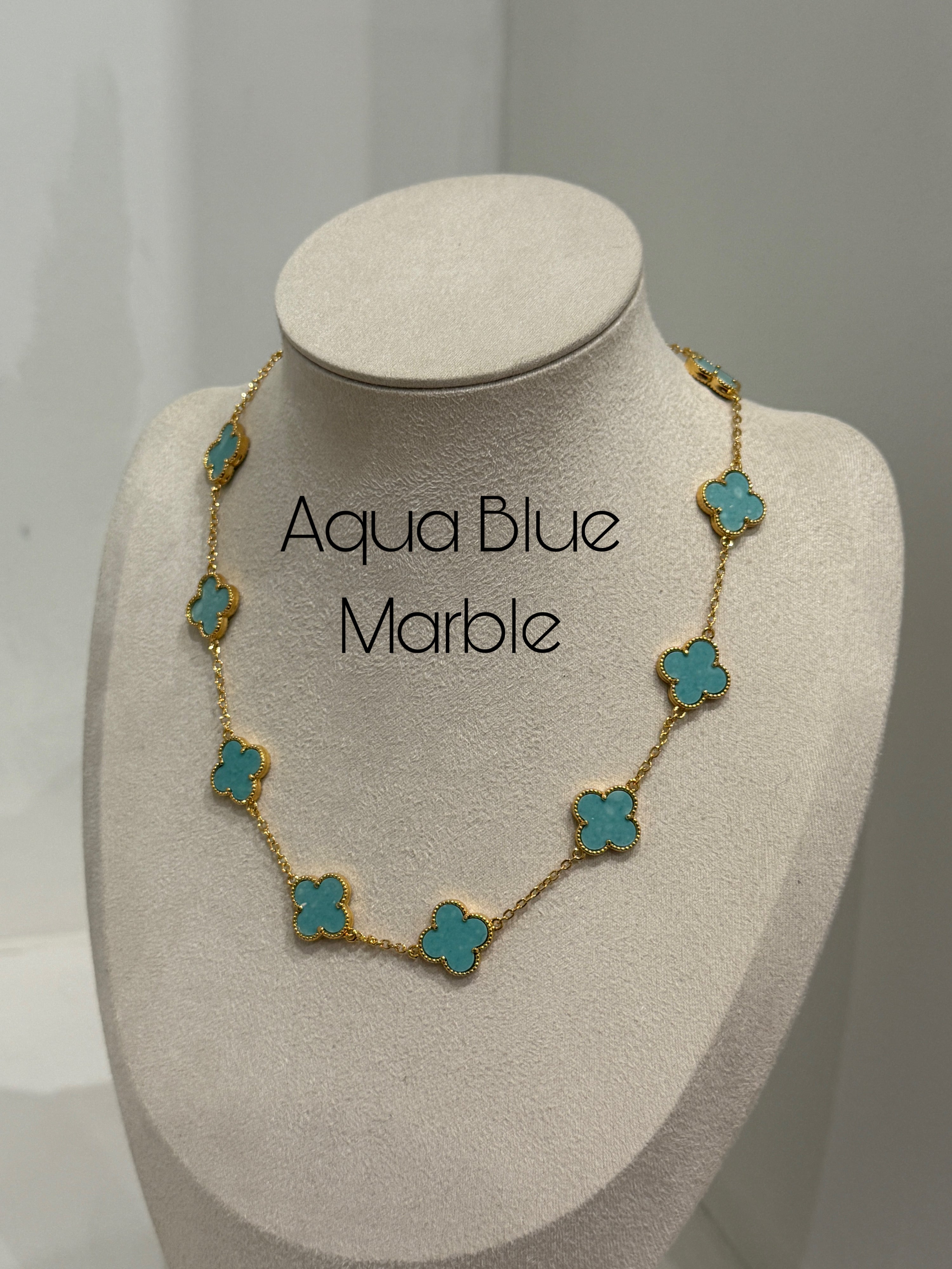 Flower Necklace – 18ct Gold Plated, Tarnish free and waterproof