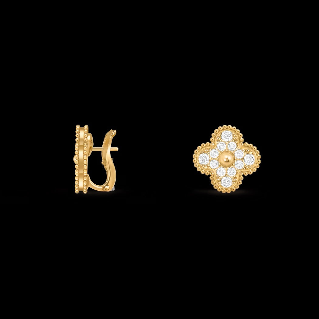 Premium Clover Earrings