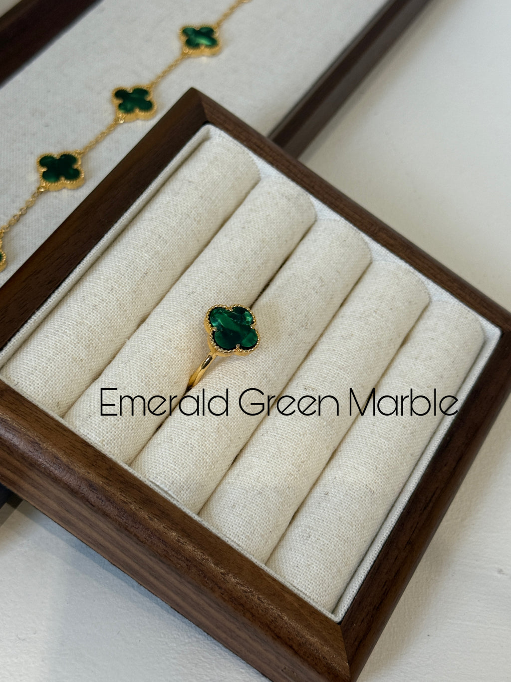 Flower Ring – 18ct Gold Plated, Tarnish-Free & Waterproof