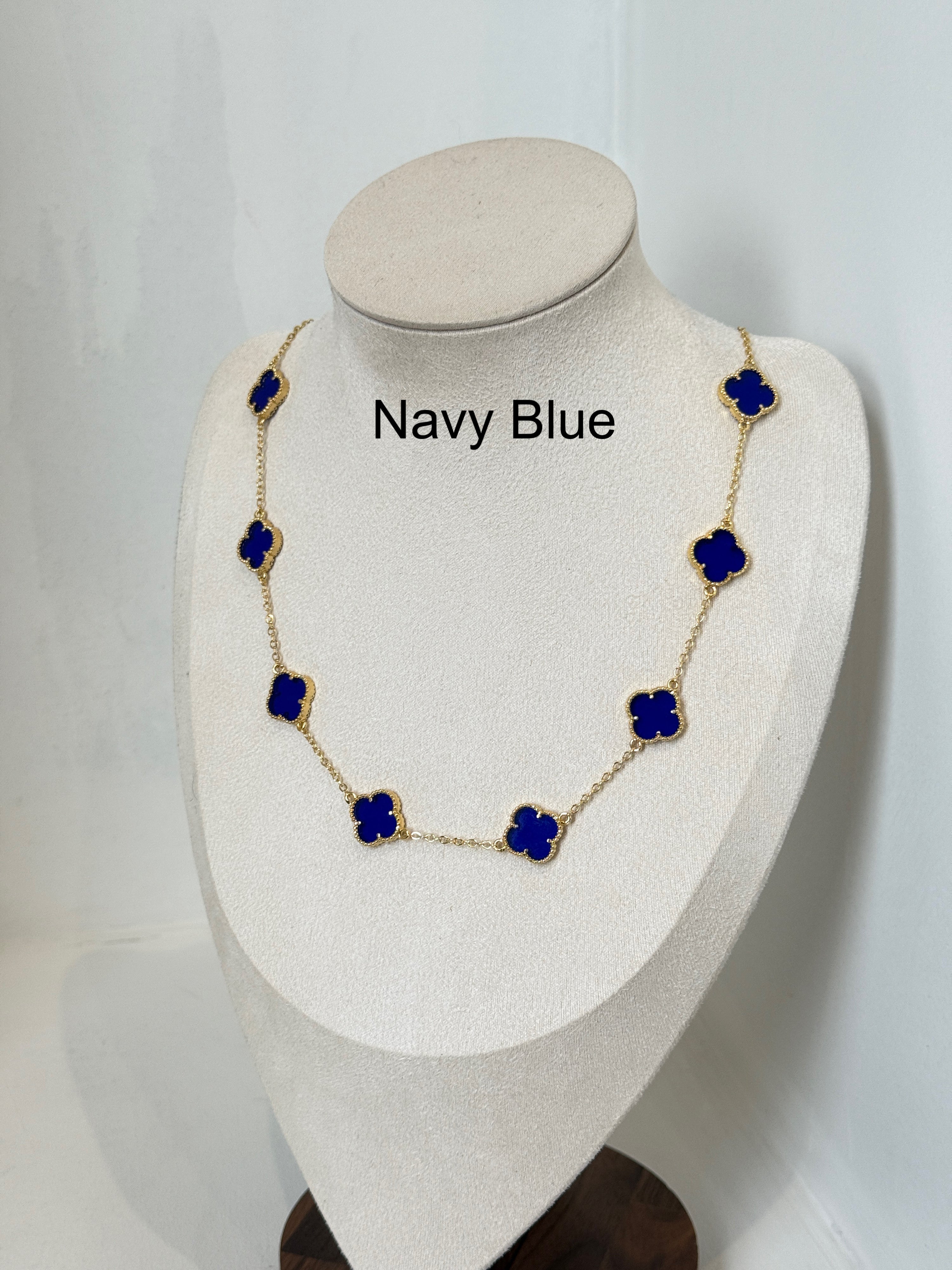 Flower Necklace – 18ct Gold Plated, Tarnish free and waterproof