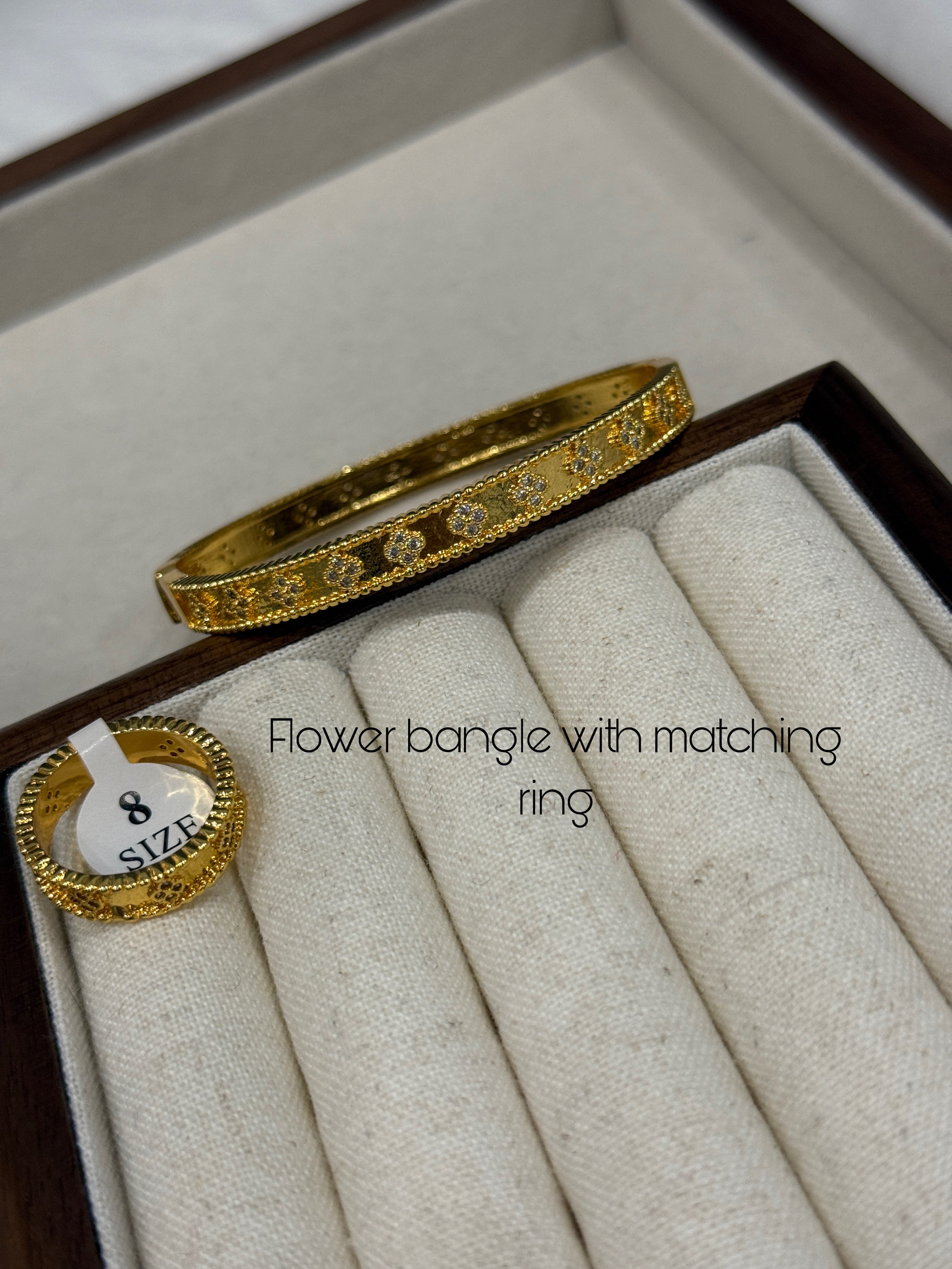 Bangle Collection- 18ct Gold plated, Tarnish free and waterproof