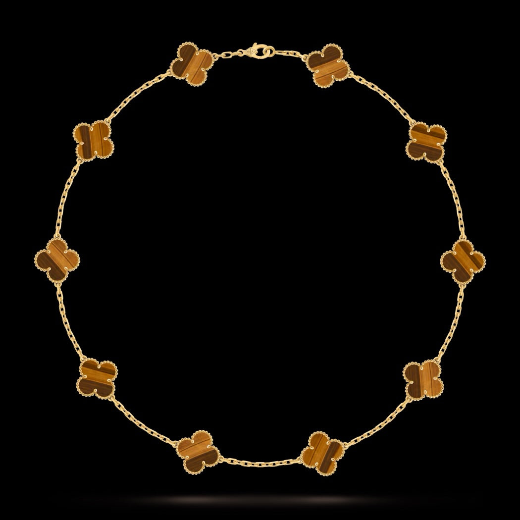 Premium Clover Necklace 10 flowers