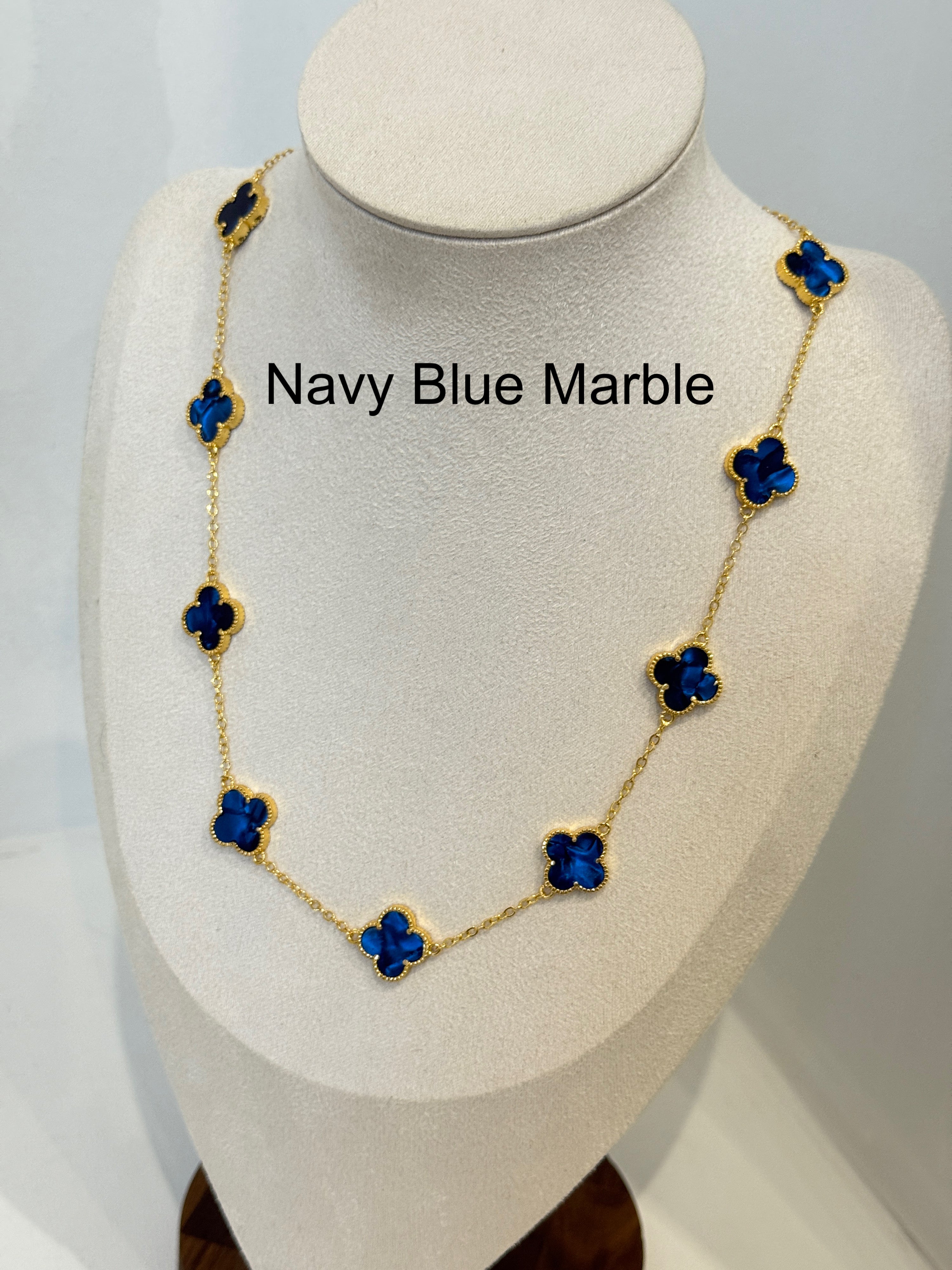 Flower Necklace – 18ct Gold Plated, Tarnish free and waterproof