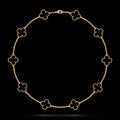 Premium Clover Necklace 10 flowers