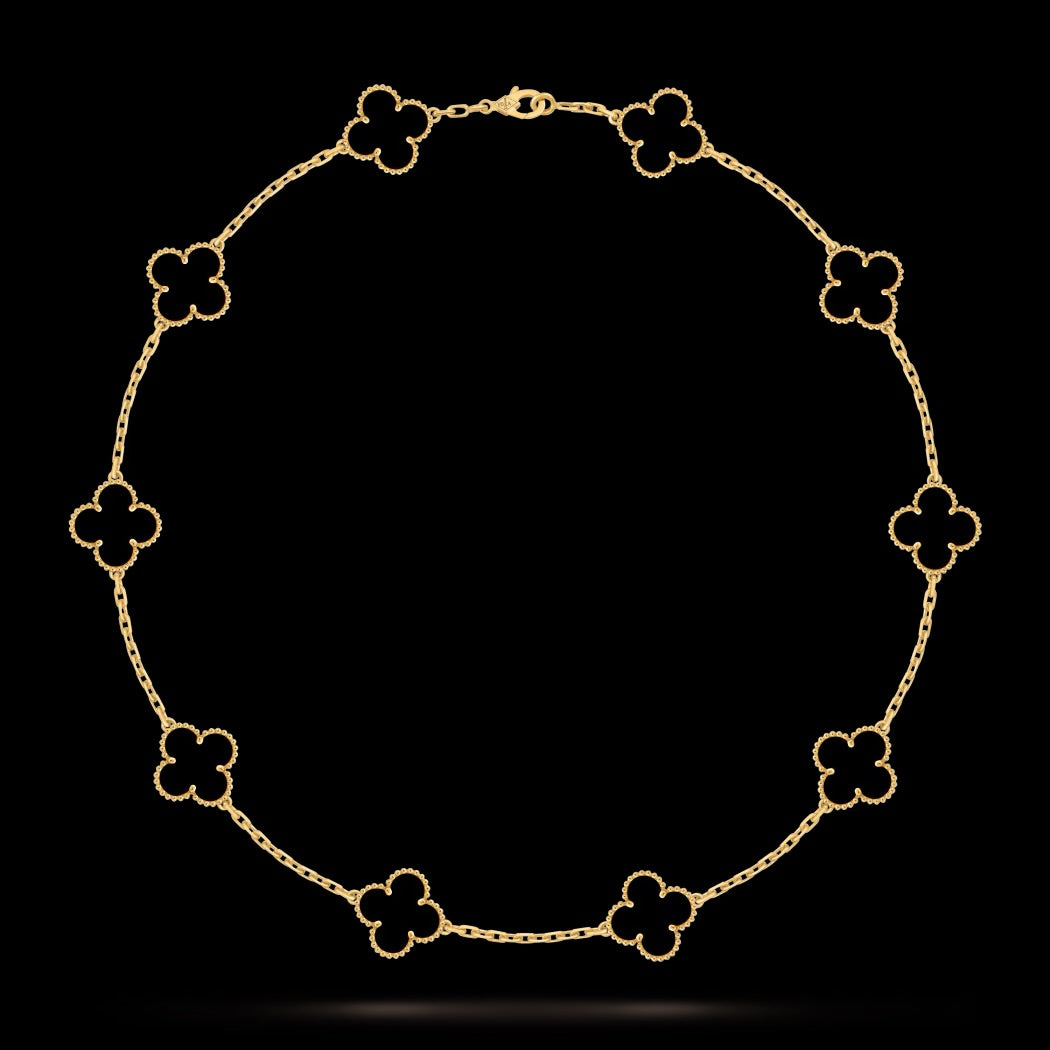 Premium Clover Necklace 10 flowers