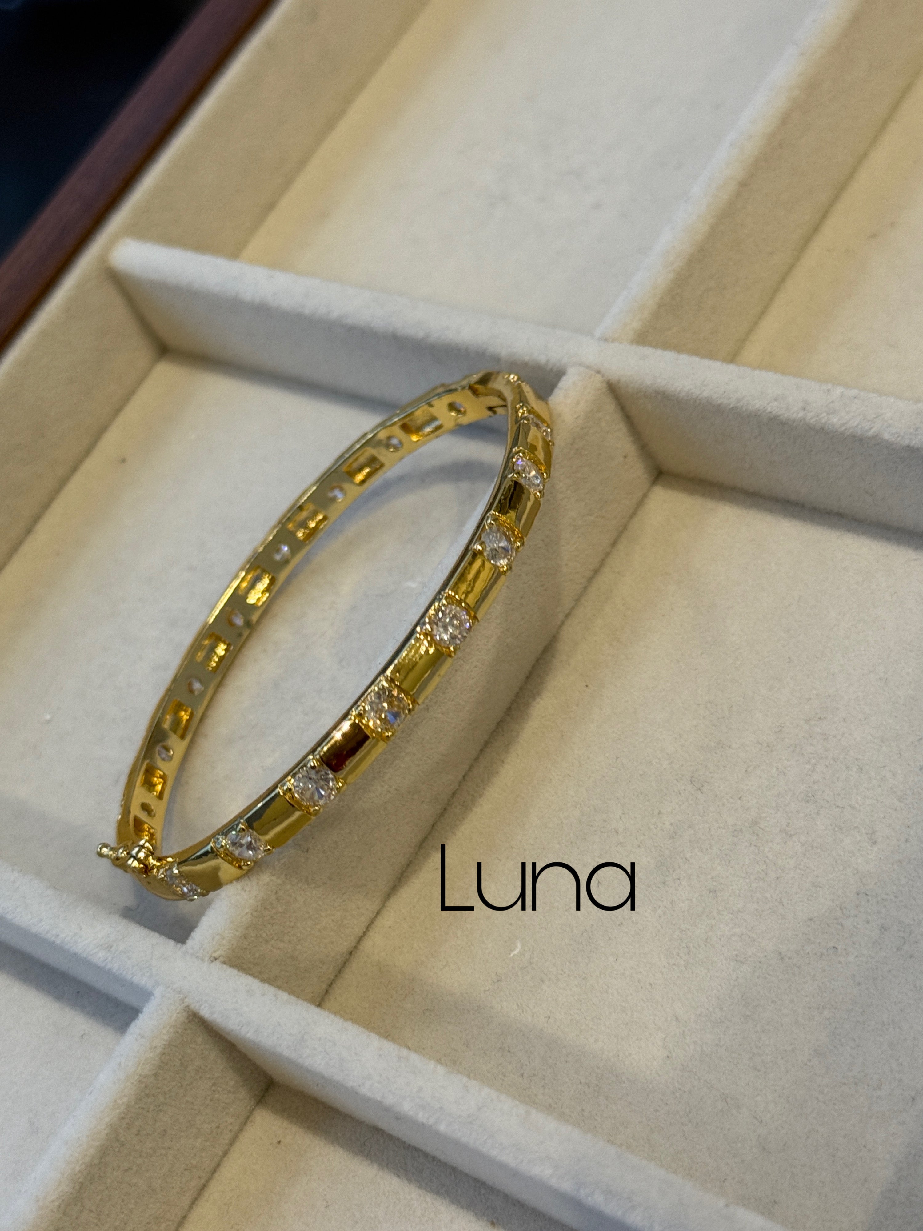 Bangle Collection- 18ct Gold plated, Tarnish free and waterproof