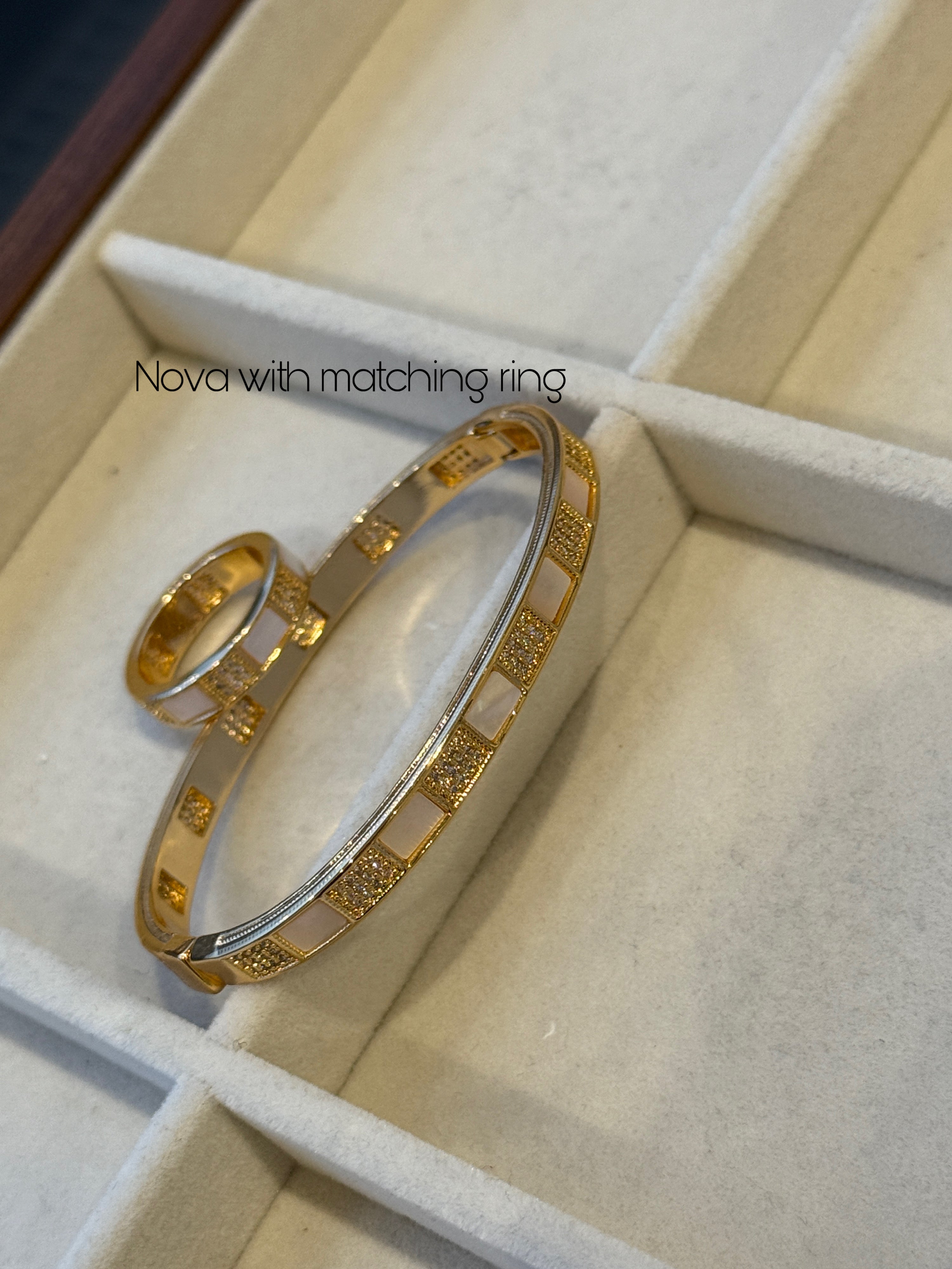 Bangle Collection- 18ct Gold plated, Tarnish free and waterproof