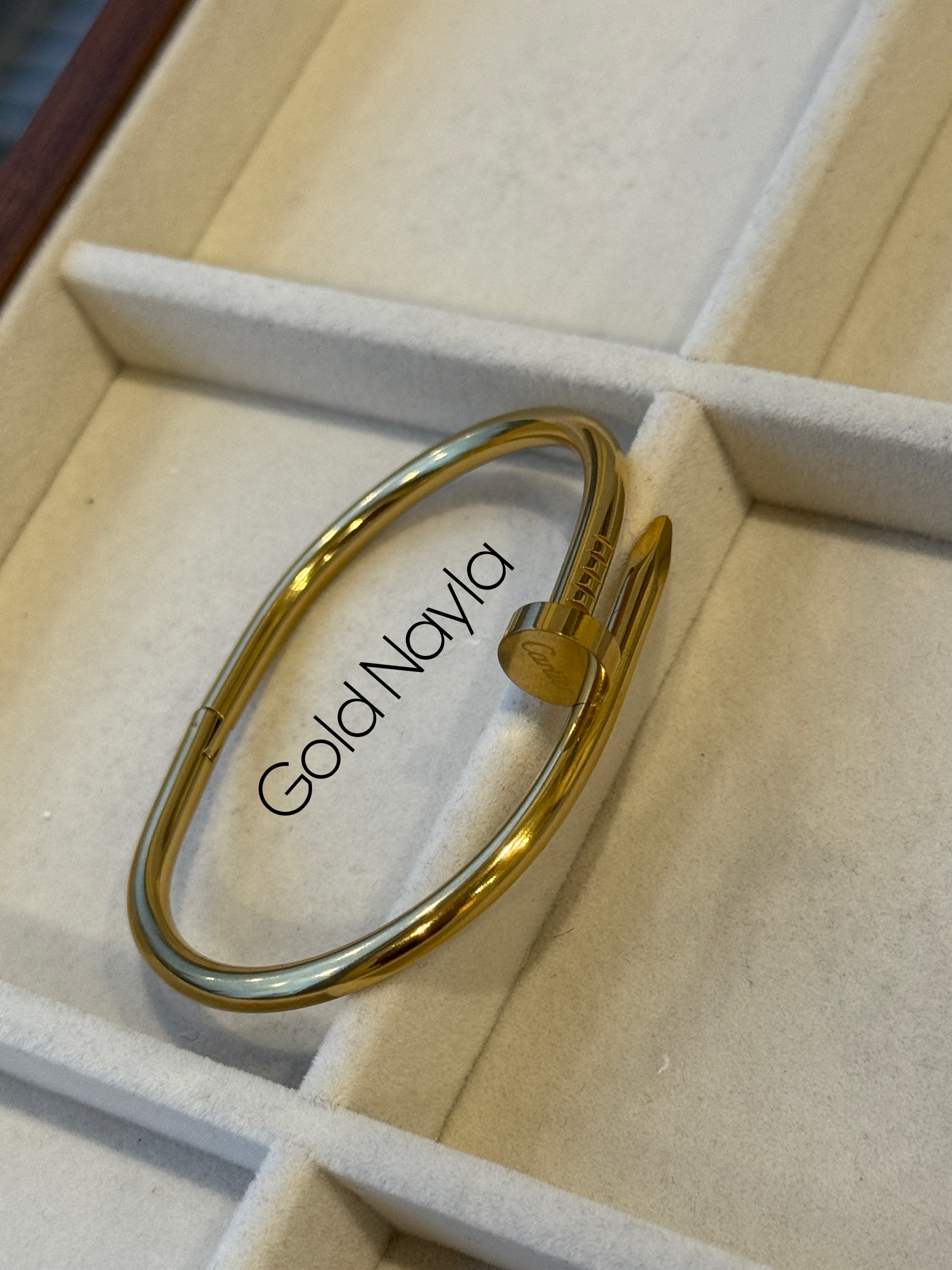 Bangle Collection- 18ct Gold plated, Tarnish free and waterproof