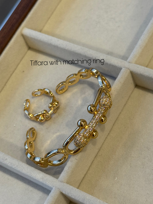 Bangle Collection- 18ct Gold plated, Tarnish free and waterproof