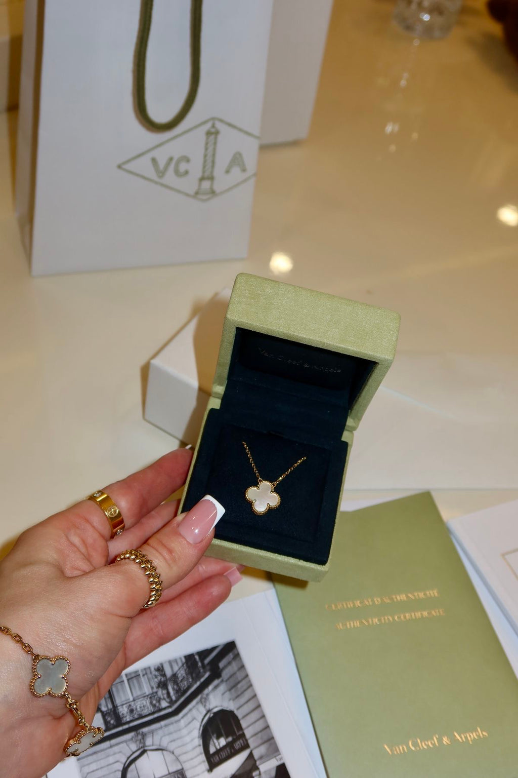 Luxury Single Clover Necklace