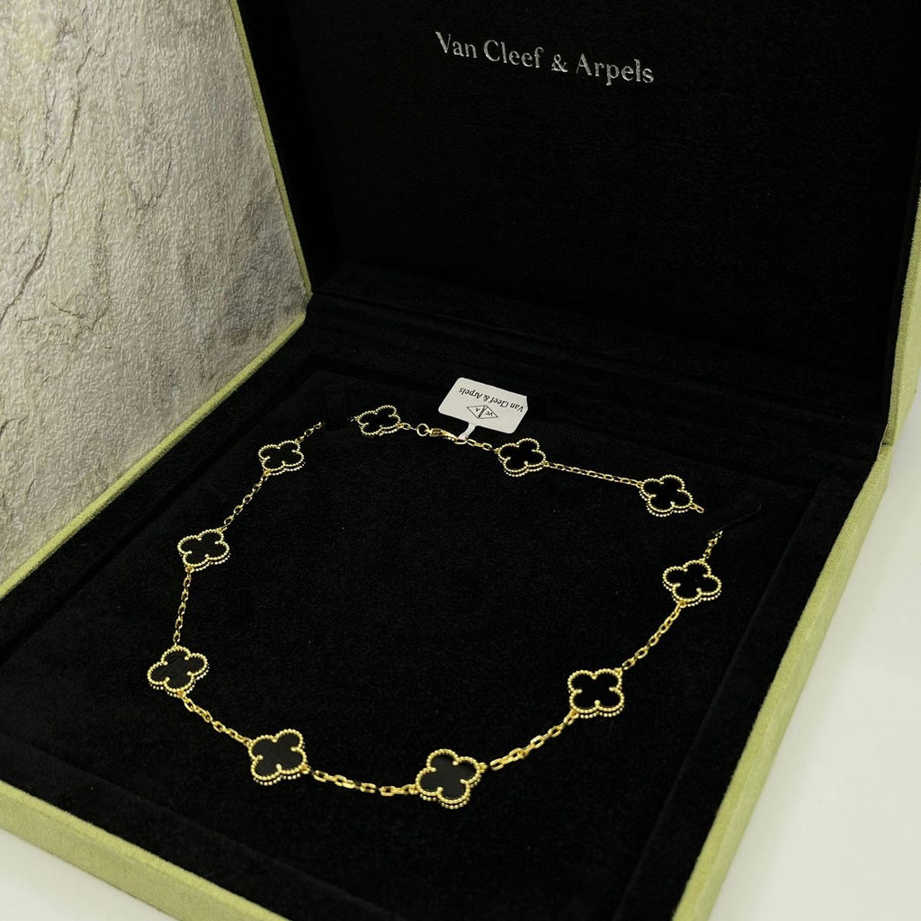 Premium Clover Necklace 10 flowers